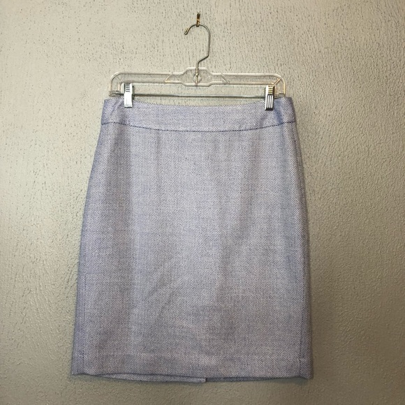 Banana republic blue and white mini skirt size 4 - Picture 3 of 10